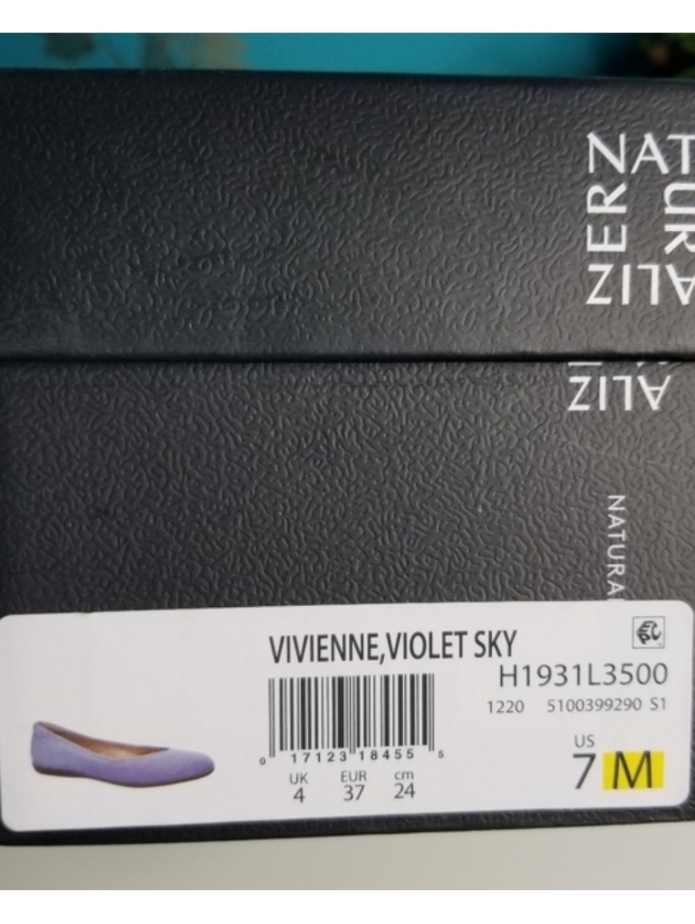 Naturalizer Vivienne Ballet Flat Violet Sky Lavender - Picture 7 of 13